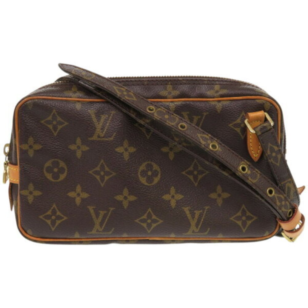 Louis Vuitton Marly Bandouliere Monogram Canvas Brown LV Shoulder Bag